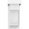 Ekena Millwork Standard Emerson Architectural Grade PVC Bracket, 3 1/2"W x 8"D x 8"H BKTP04X08X08EMR - alternate 3